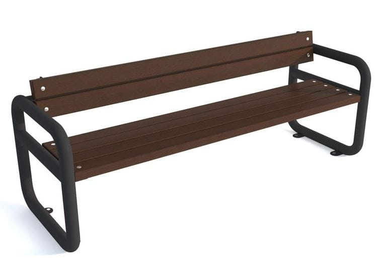 Ławka Madera, stal ocynkowana malowana  