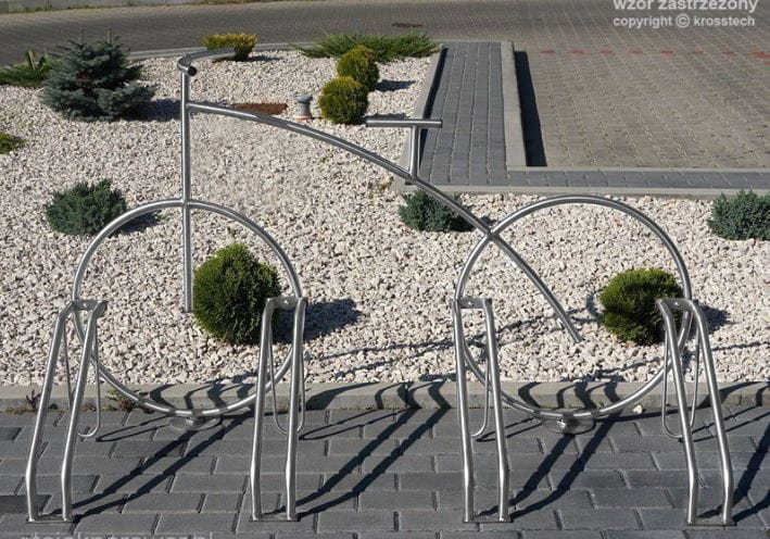 Stojak na rowery ROWER ocynk