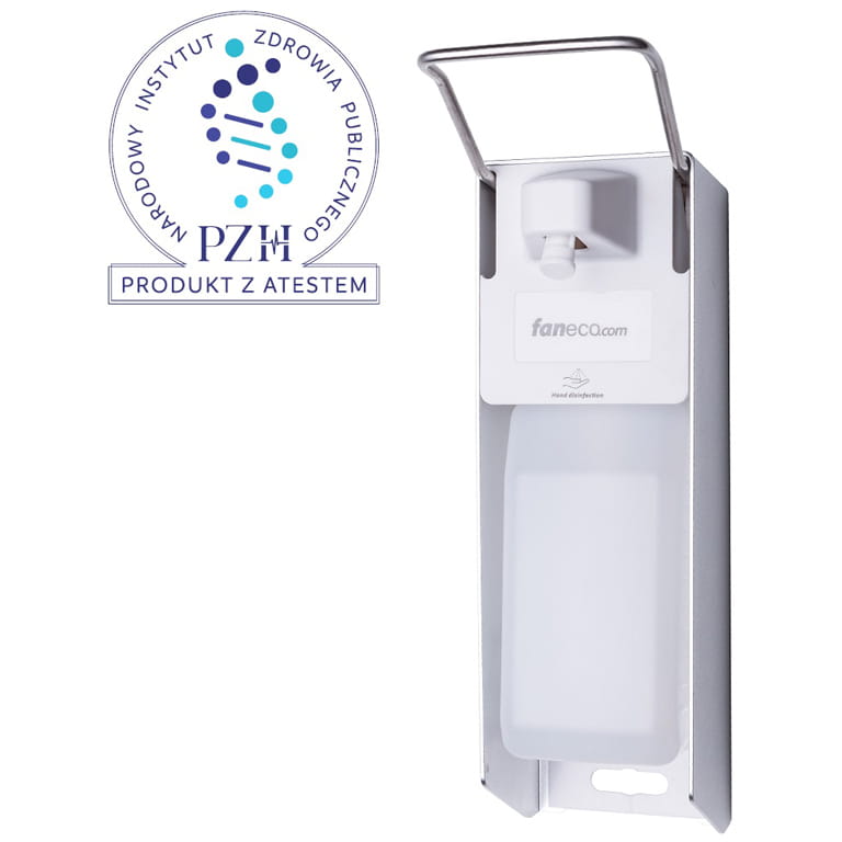 Dozownik płynów dezynfekcyjnych, łokciowy 0,5 l MED 