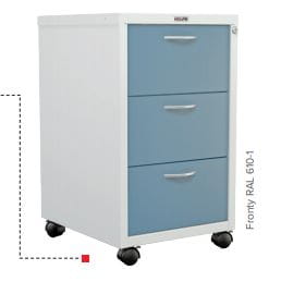 Szafka medyczna, mobilna MD TPL-4