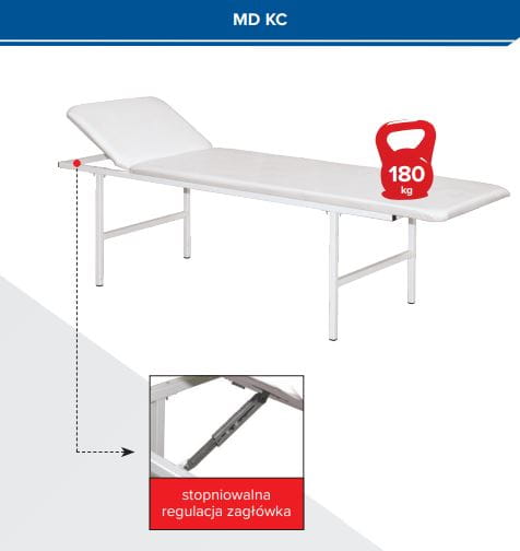 Kozetka medyczna do badań MD KC