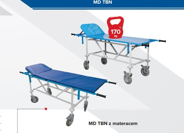 Wózek do przewozu chorych MD TBN