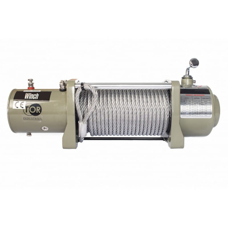 Wciągarka elektryczna samochodowa 5,4T/28M 12V P12000