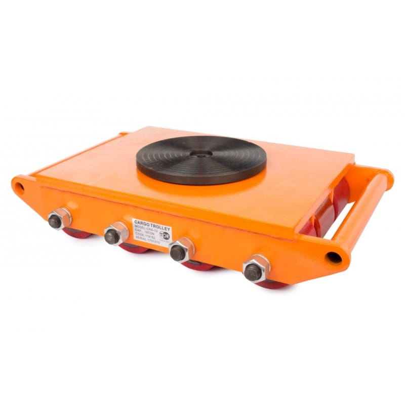 Rolki do transportu maszyn, platforma transportowa CRA-8, 12T