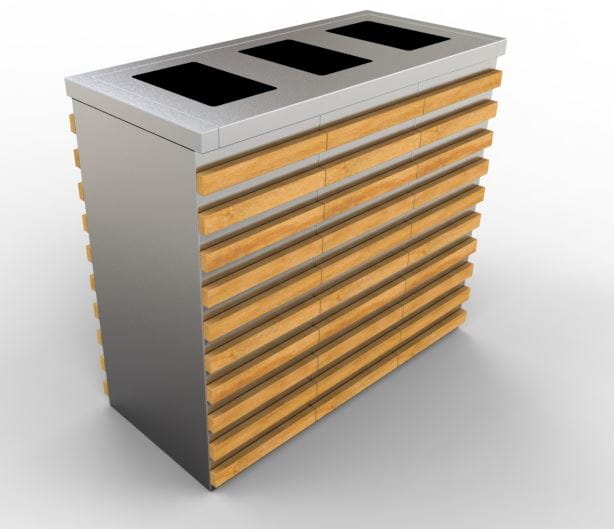 Kosz do segregacji odpadów KS.17.02