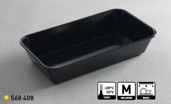 Pojemnik na mięso 30x19 cm, h=8 cm, melamina