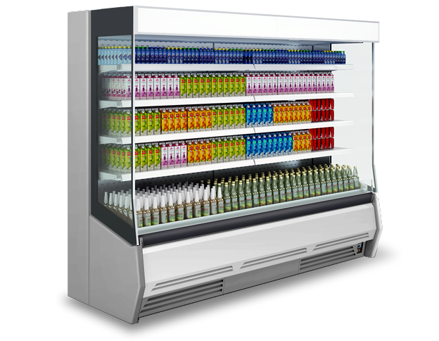 Regał chłodniczy TIMOR 2.5 z agregatem wewnętrznym    