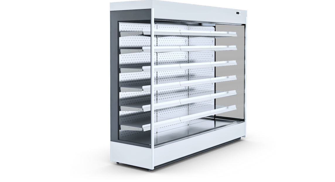 Regał chłodniczy KING EVO 2.5 AT z agregatem wewnętrznym      