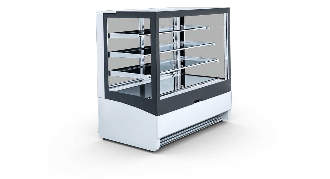 Witryna cukiernicza INNOVA 100.110 z agregatem wewnętrznym    