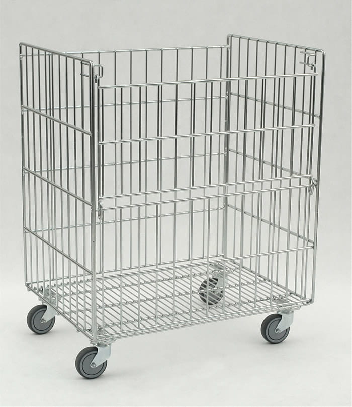 Wózek, kontener KK-1015x800x600 - cynk
