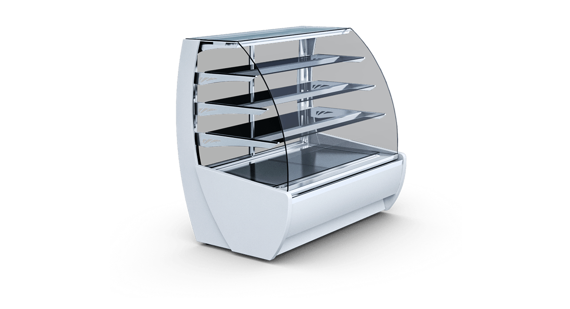 Witryna cukiernicza KAMELEO 0.6 W z agregatem wewnętrznym     