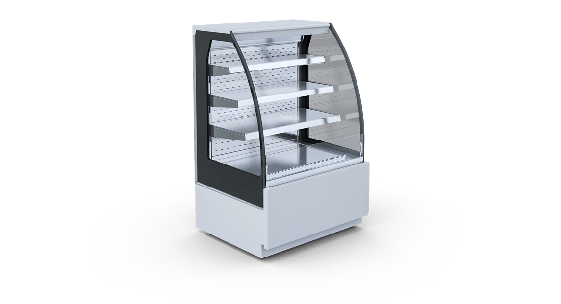 Witryna chłodnicza PETRO 0.6 OPEN z agregatem wewnętrznym    