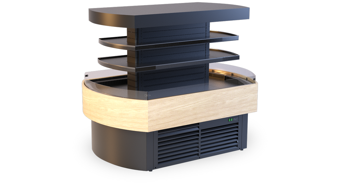 Wyspa chłodnicza FRESH 150 z agregatem wewnętrznym      