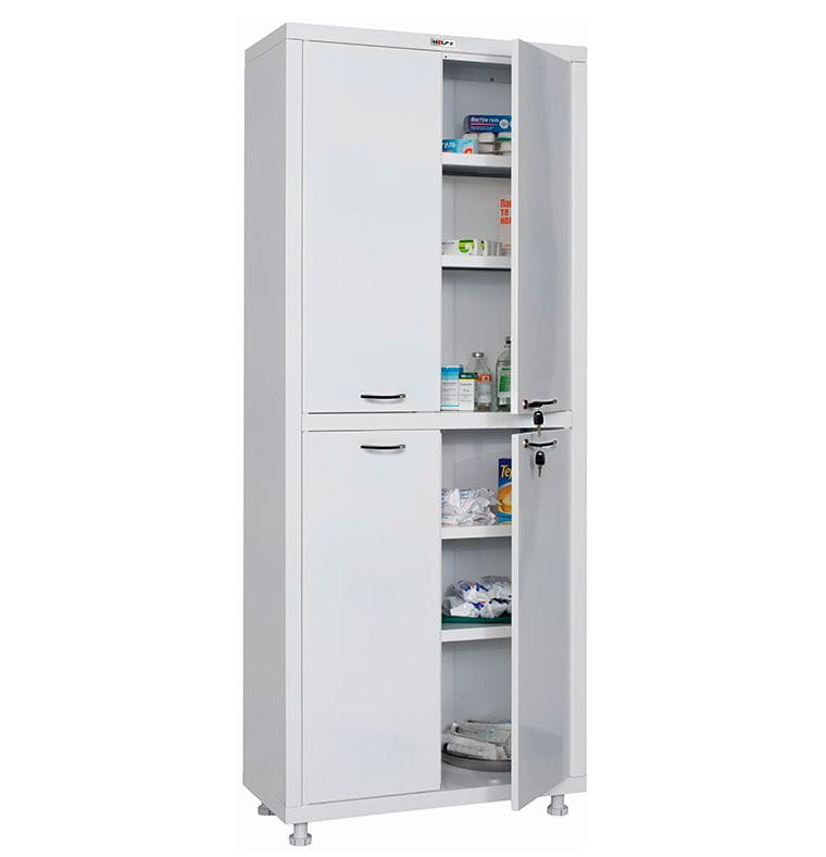 Szafa medyczna dwuskrzydłowa MD 2 1670 SS 