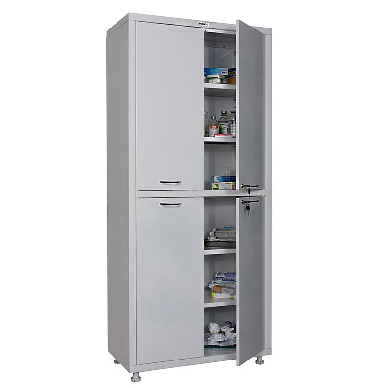 Szafa medyczna dwuskrzydłowa MD 2 1780 SS  