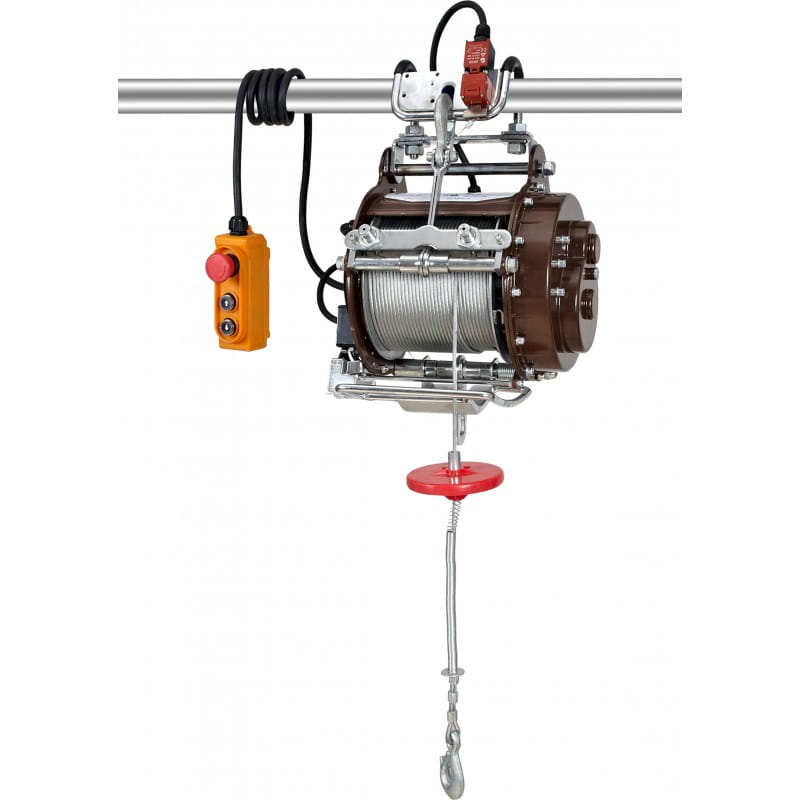Wciągarka elektryczna linowa, wciągnik YT, 250/500 kg, 1000W, lina stalowa 30m