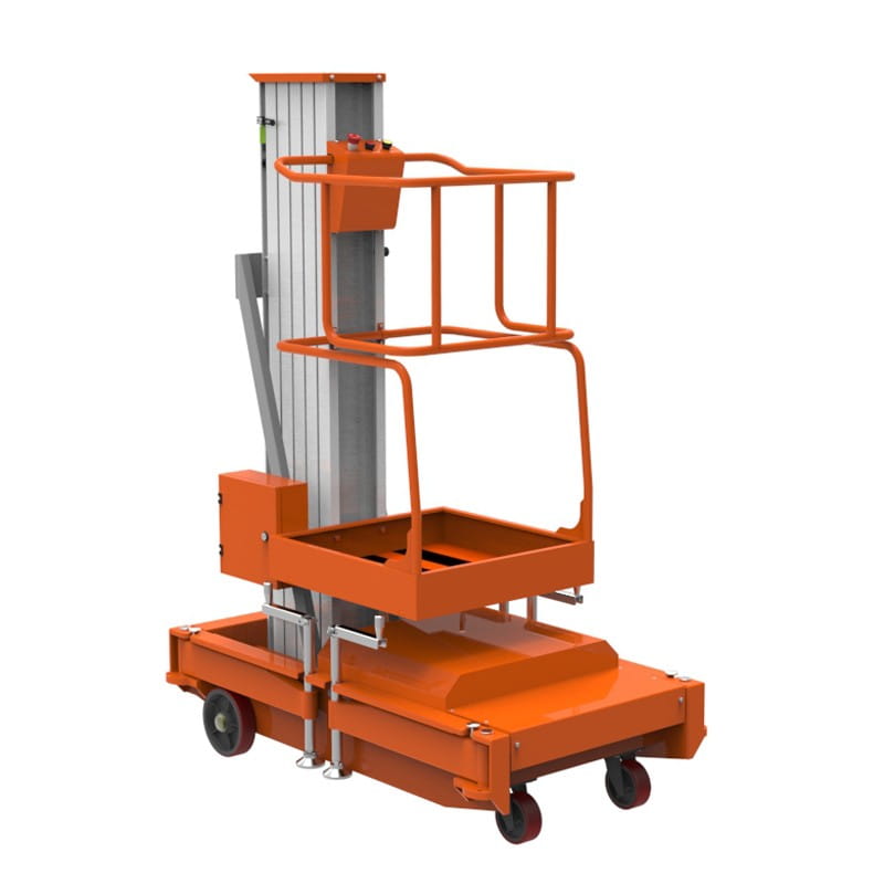 Podnośnik koszowy teleskopowy GTWY9-100, udźwig 125kg, wysokość podnoszenia 9M, 230V/1F/50HZ