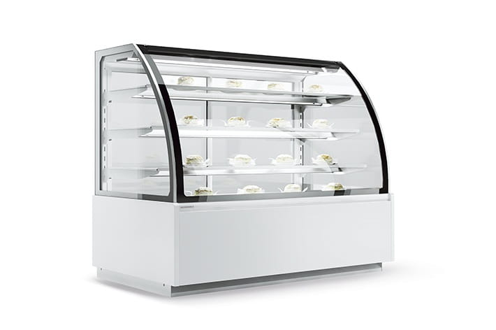 Witryna cukiernicza, lada LCC Carina 03 1.0 z agregatem wbudowanym  
