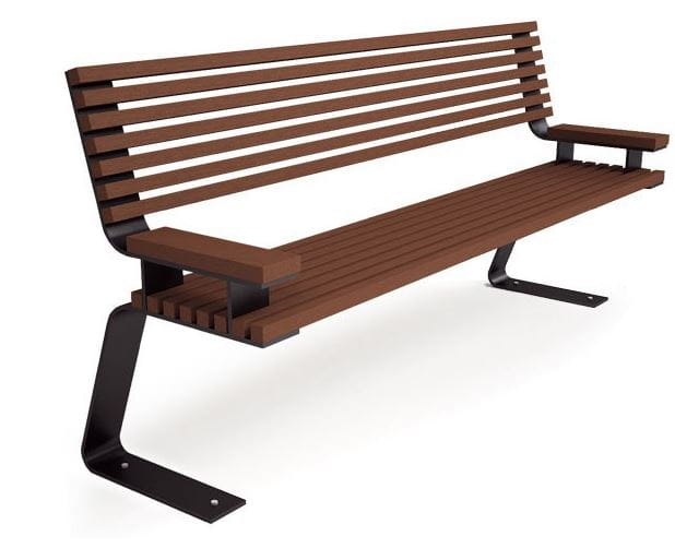 Ławka miejsko - ogrodowa Topaz-4