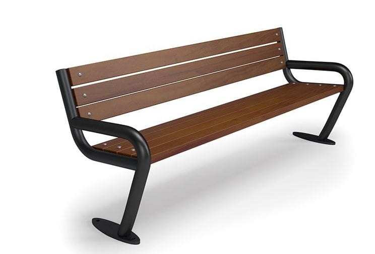 Ławka miejsko - ogrodowa Czapla z amortyzacją