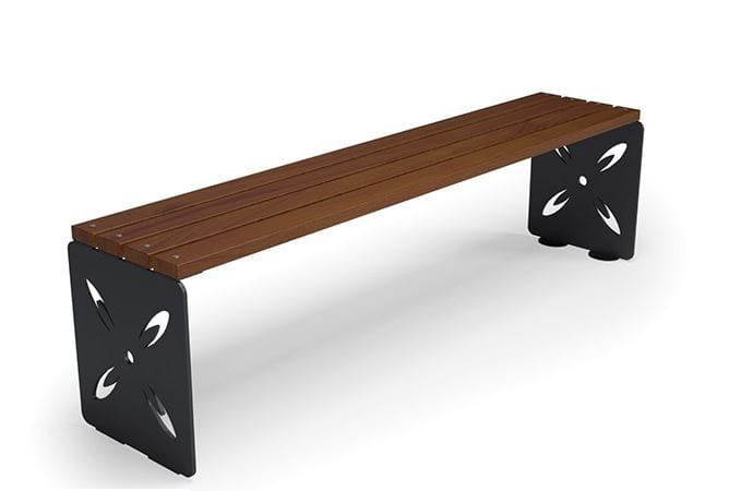 Ławka miejsko - ogrodowa Saturn bez oparcia