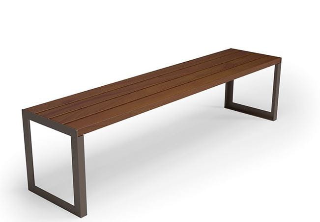 Ławka miejsko - ogrodowa Cyklon II bez oparcia