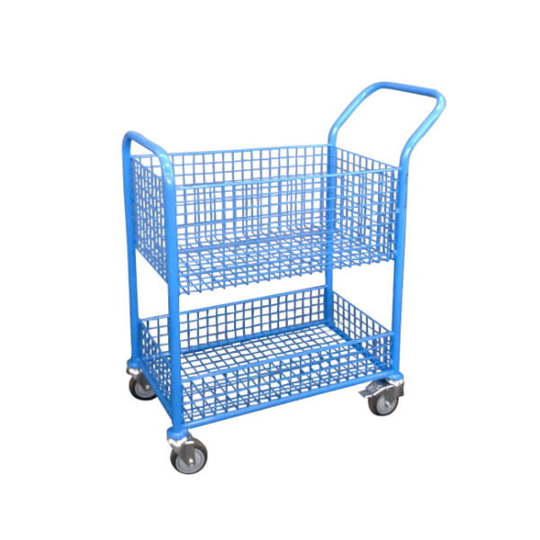 Wózek platformowy osiatkowany 150 kg koła Ø100 WRN2-015/344.1