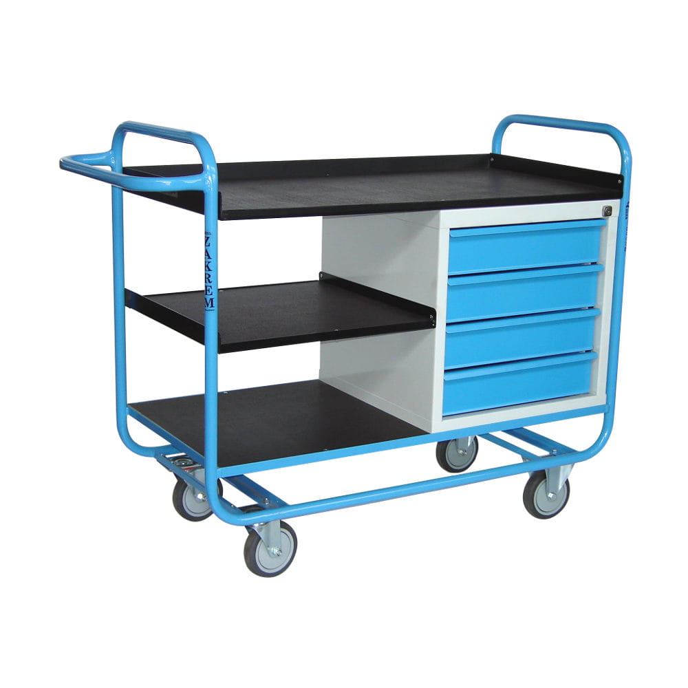 Wózek narzędziowy 300 kg koła Ø125 WRN8-030/46