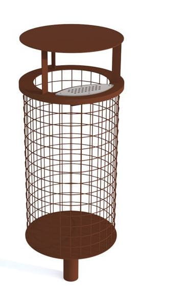 Kosz Koral II z daszkiem, na worki