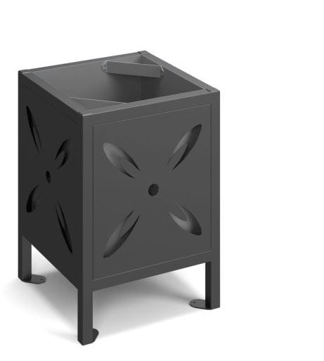 Kosz na odpadki Saturn, 60l, z popielnicą