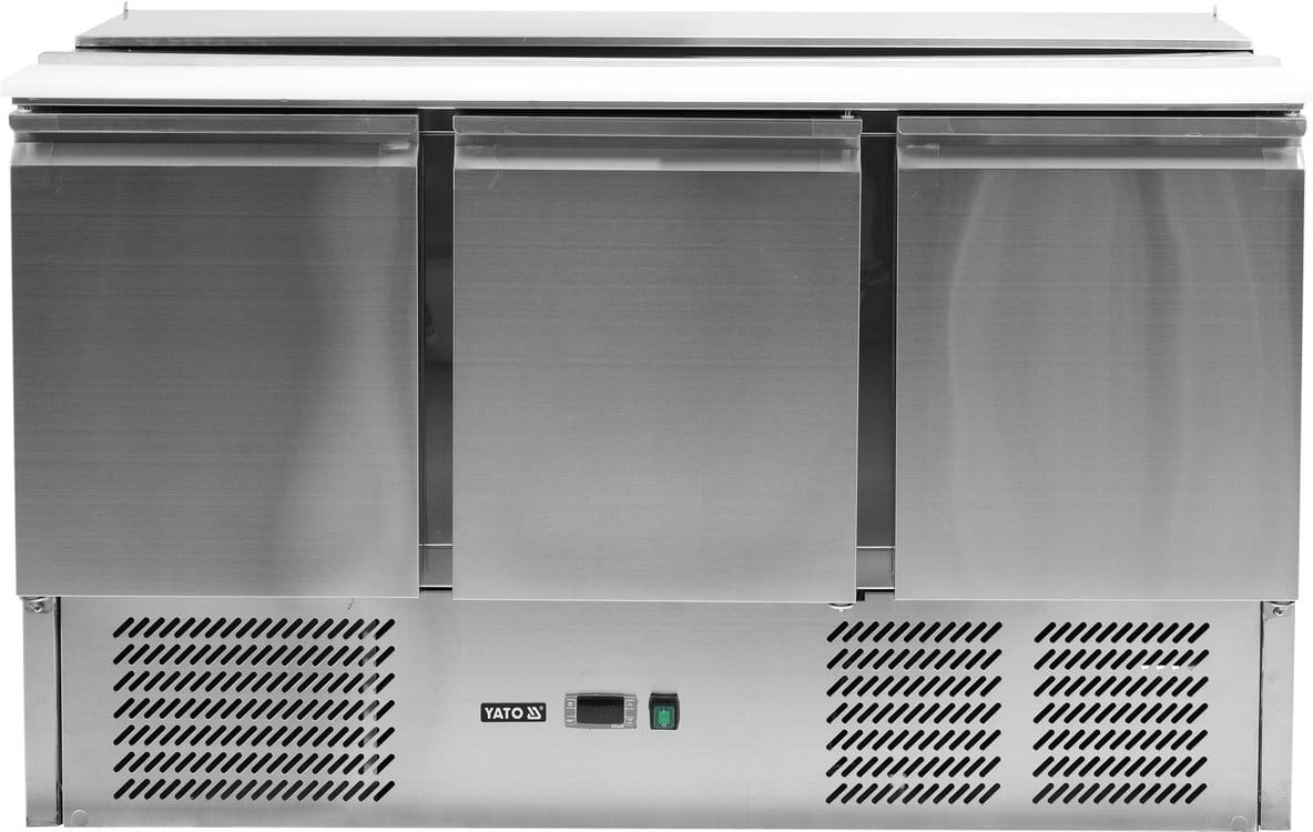 Stół chłodniczy 3-drzwiowy z pokrywą