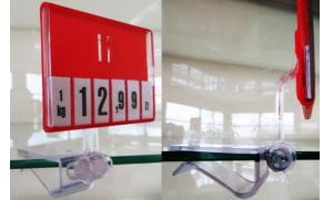 Kasetka cenowa z cyferkami z uchwytem skrzynkowym