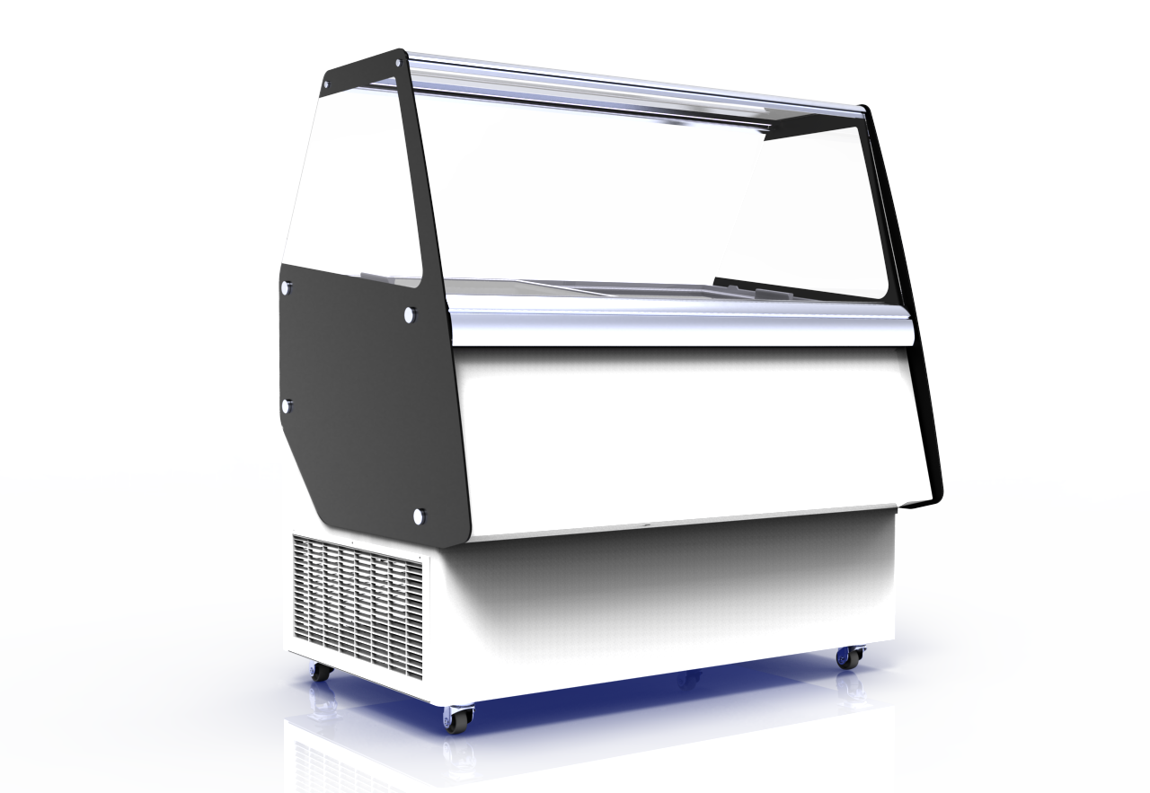 Dystrybutor do lodów ATHENA 13, 13 kuwet 360x165x120 mm