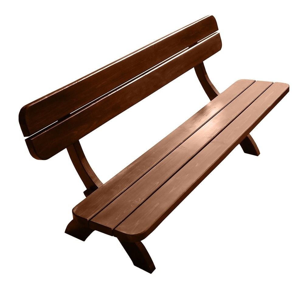 Ławka Bawarska 150 cm deski świerkowe impregnowane, drewniana