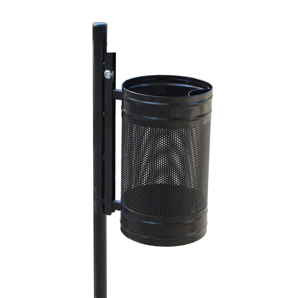 Kosz na śmieci Perfor bez daszka 35 l, stalowy