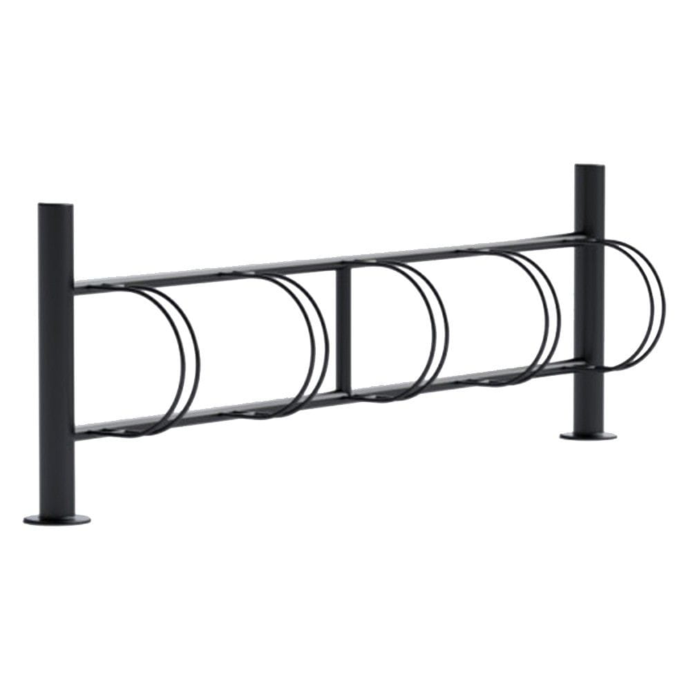 Stojak rowerowy Modern III Inox, 4 stanowiska rowerowe