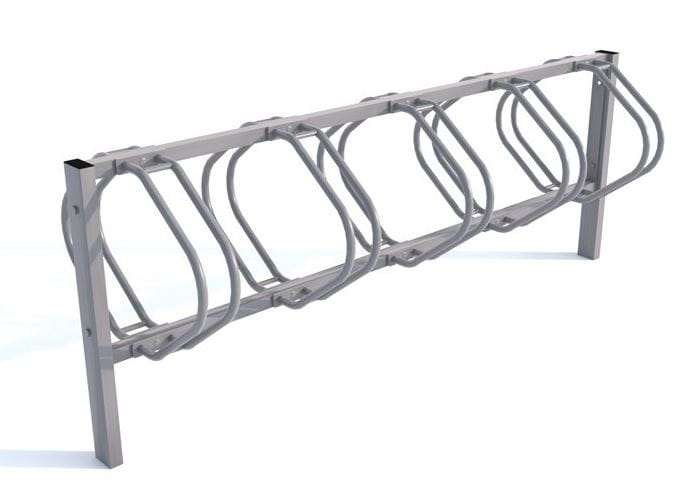 Stojak na rowery ECHO-10 Pion, obustronny, stal ocynkowana