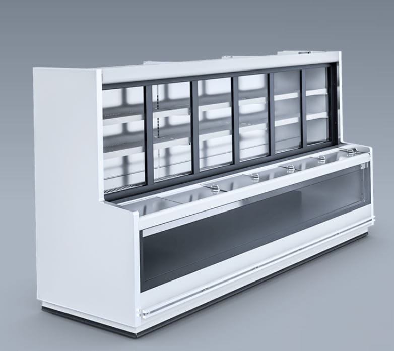 Szafoboneta mroźnicza Level L 3,75 m Igloo na agregat zewnętrzny