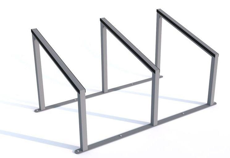 Stojak rowerowy UG-5 modułowy-3, stal ocynkowana malowana