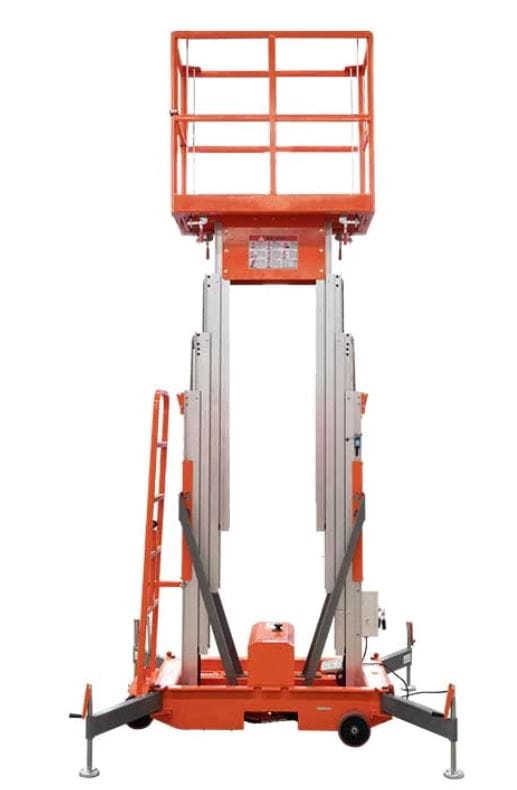 Podnośnik koszowy teleskopowy GTWY12-200S, udźwig 200kg, wysokość podnoszenia 12M, DC z baterią