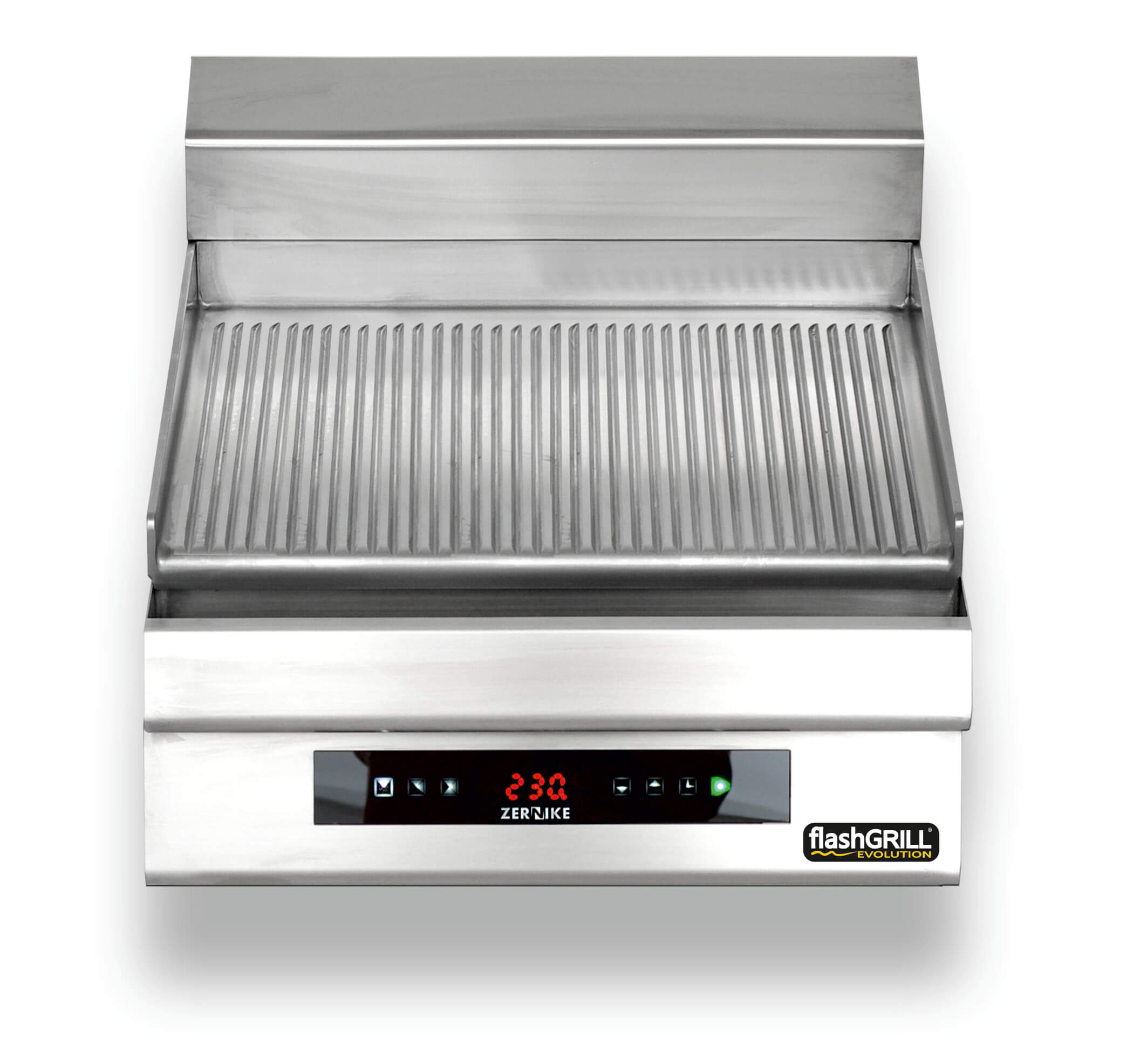Płyta grillowa elektryczna, energooszczędna, nastawna, ryflowana GE5060T1C