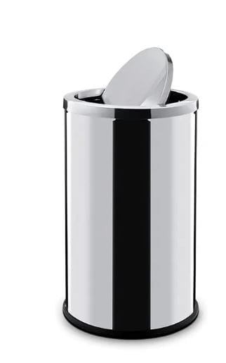 Kosz na śmieci z pokrywą obrotową 18 l, wys. 40/50 cm 