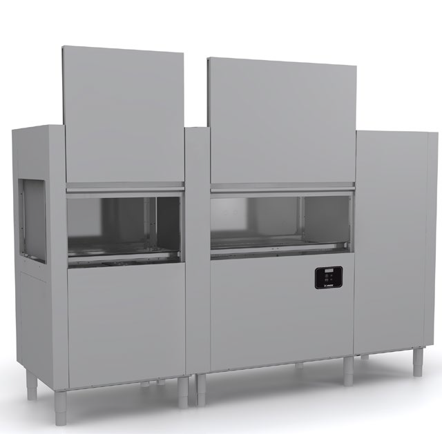 Zmywarka tunelowa KRUPPS Evolution Line, moduł mycia wstępnego, płukania końcowego, EVO401