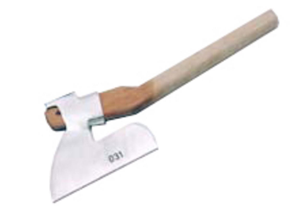 Topór ostrze 270 mm szlifowane, cynowany,  do mięsa z kością