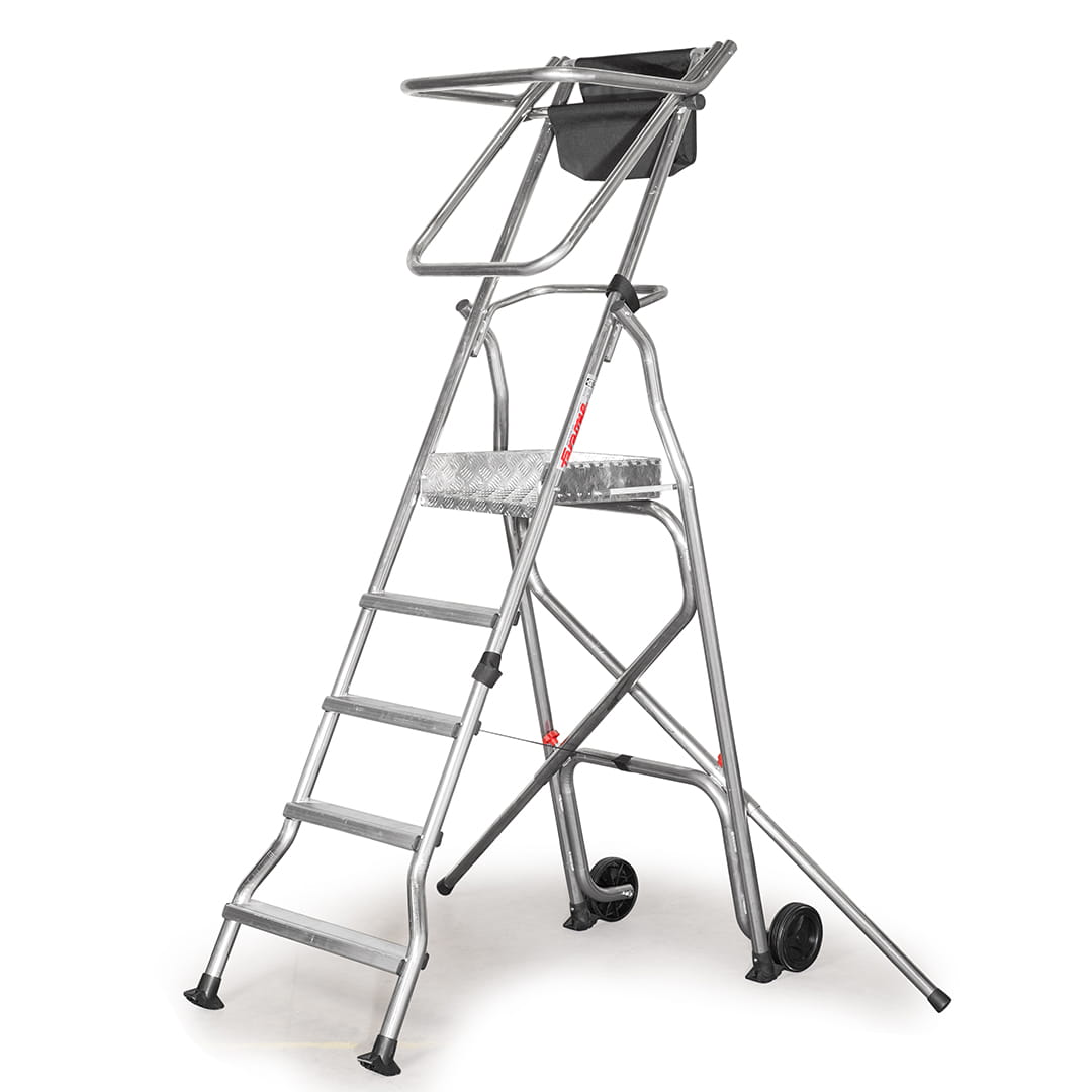 Podest roboczy PL, 6 stopni, boczny stabilizator, PL6