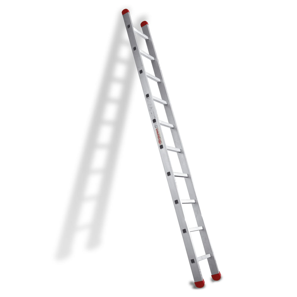 Drabina pojedyncza 150.1, ze stabilizatorem, 12 stopni, S1350/E.7