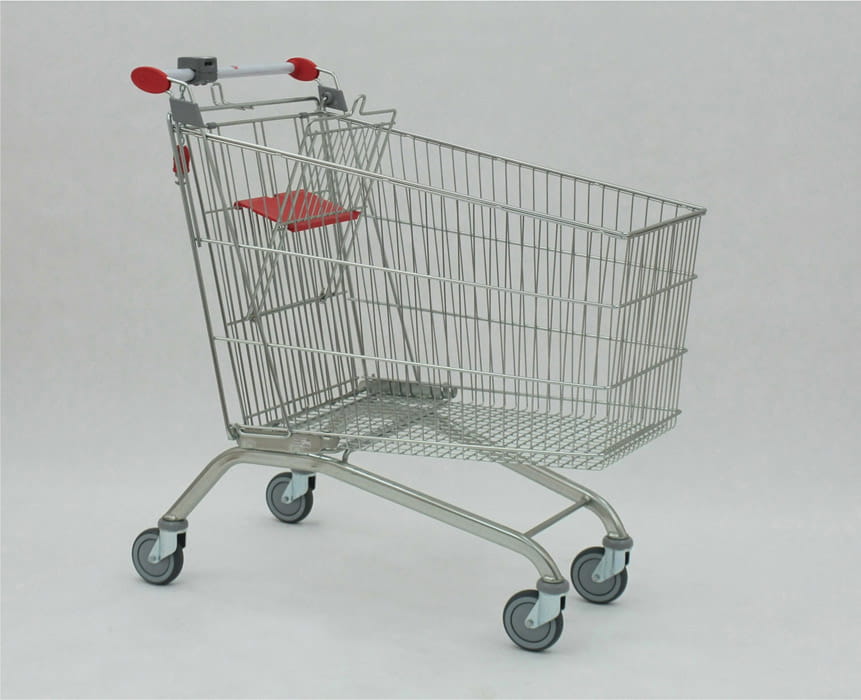 Wózek sklepowy z siedziskiem dla dziecka, Avant 240 AS (pojemność 240 litrów)