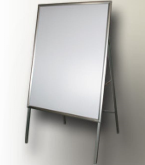 Potykacz stojak OWZ jednostronny B2, aluminiowy, profil 32 mm      