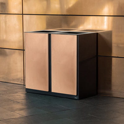 Pojemnik do segregacji Nexus Style 170 Quattro, cztery frakcje odpadów