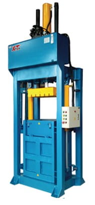 Belownica pionowa XT Pack do tekstyliów, ubrań, odzieży, bela 40-400 kg, Ecobalers